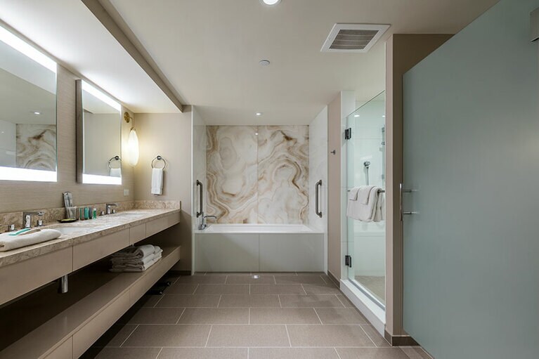 最上級の客室“プレジデンシャル・スイート”。