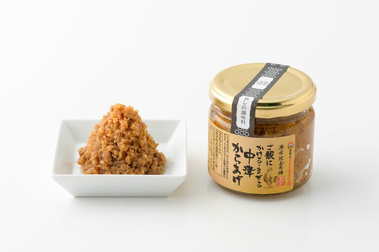 サンヨーコーヒーフーズ 「ご飯にかける・まぜる中津からあげ」120g 800円。