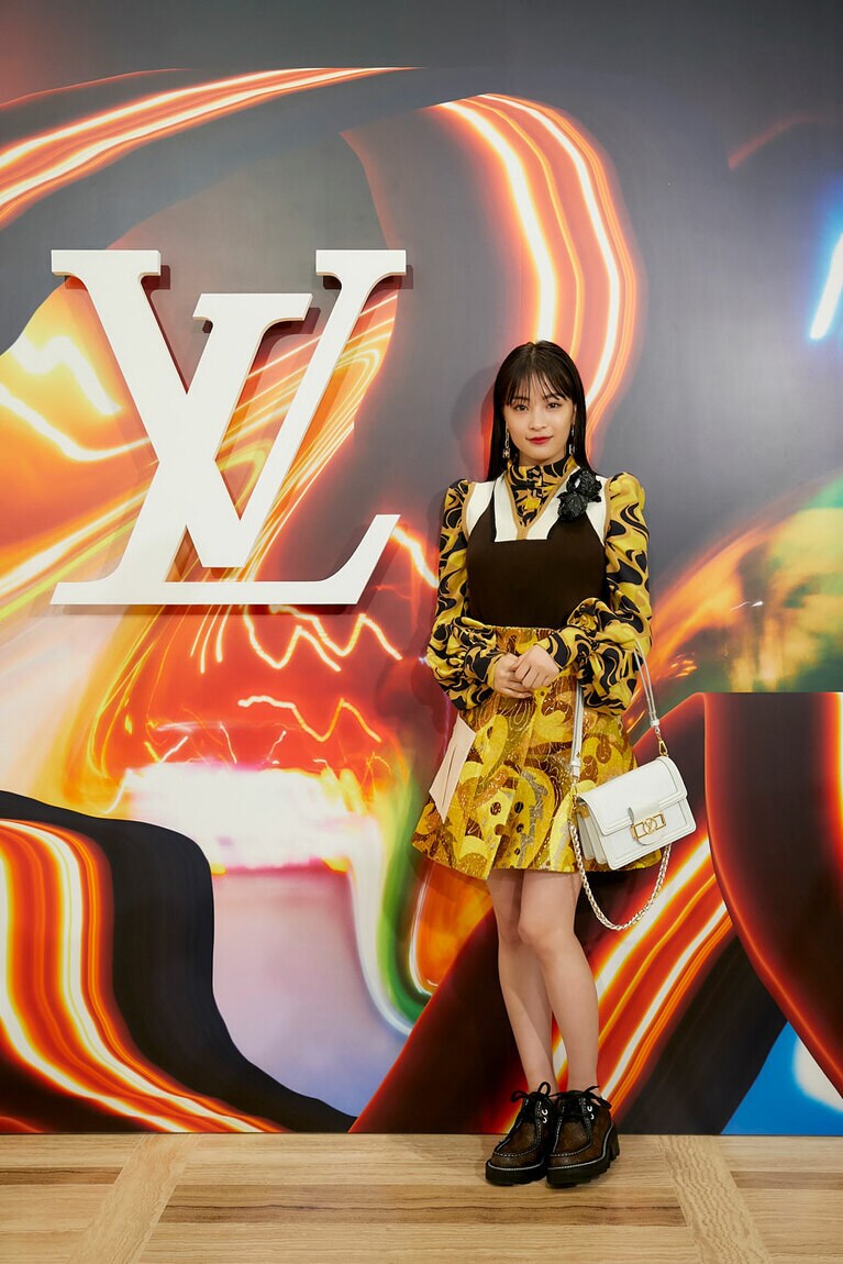 アンバサダーに就任したばかりの広瀬すず。©Louis Vuitton
