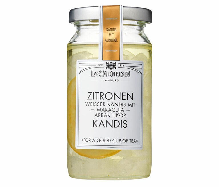 MICHELSENの「レモンキャンディス」250g 1,200円。賞味・消費期限：4年、通販：可能／輸入食材の店カサ・スペイン。