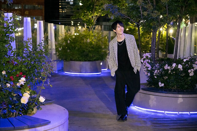 2017年に完成したばかりのソウル路7017はソウルの新しい観光スポット。綺麗な夜景に和田さんも歓声をあげていました！