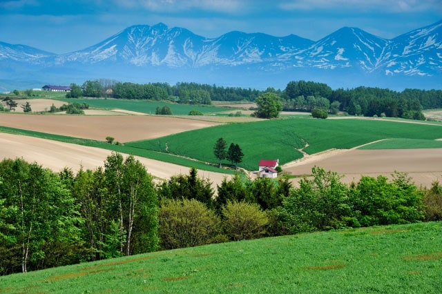 【北海道】十勝岳連峰。北海道観光振興機構