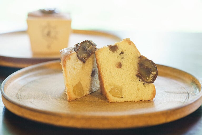 中にも栗がふんだんに。