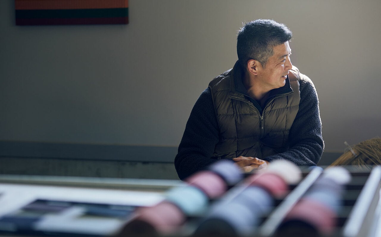 1978年生まれのバイリンガル、畳職人でありクリエイター、横山氏。