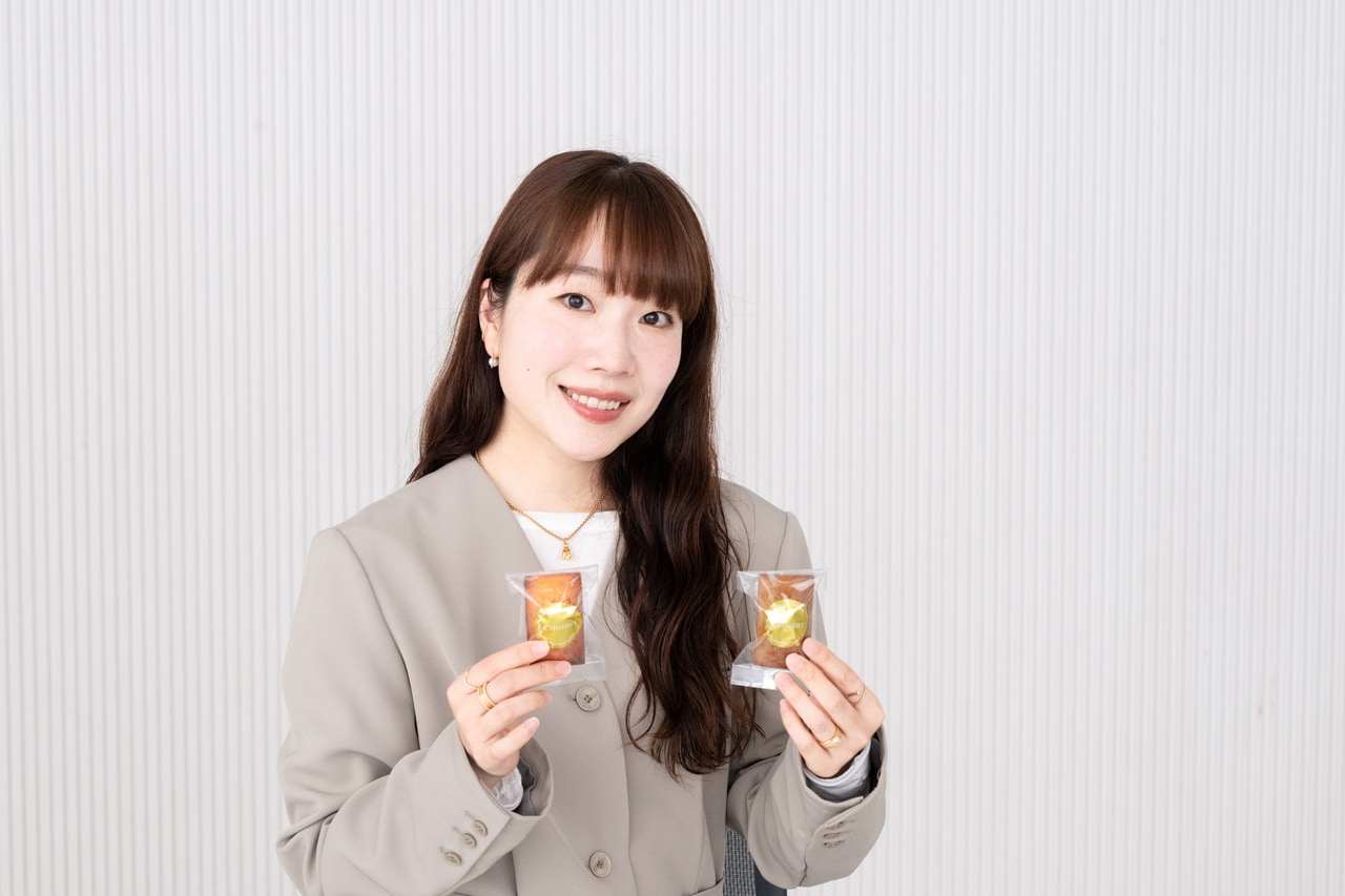 「賞味期限は20日前後と日持ちするので自分用に買っても食べ切れちゃいます」(水村さん)