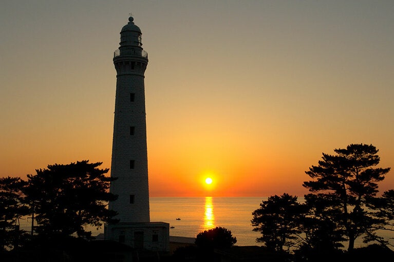 出雲日御碕灯台。