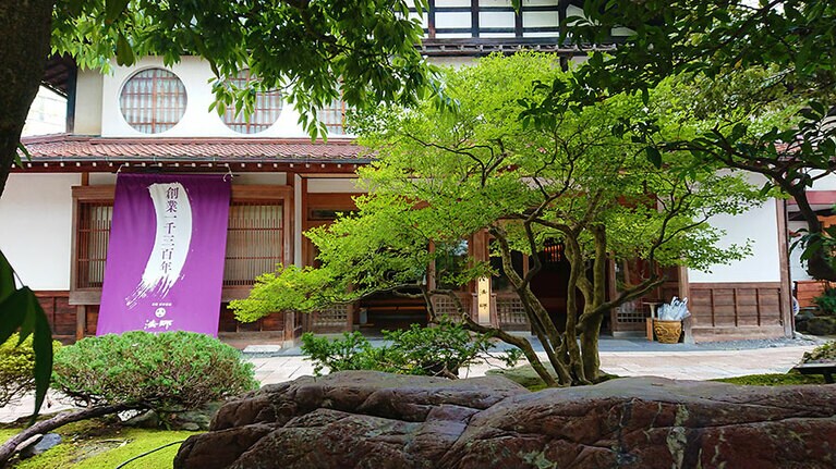 ［法師］世界で最も古い歴史をもつ旅館のひとつである「法師」。