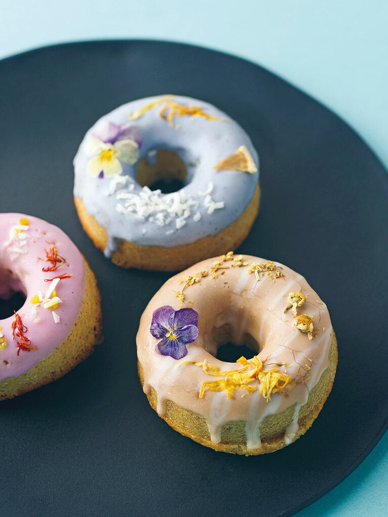 お花の焼きドーナツ 4個入り1,945円／gmgm