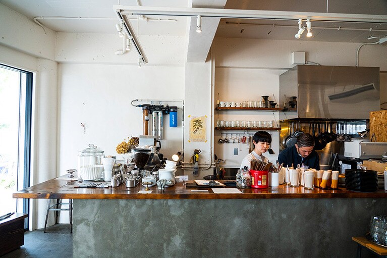 クランプ コーヒー ストア。