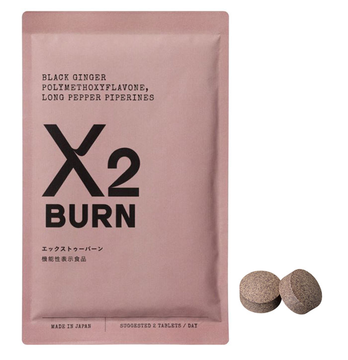 X2 BURN 60粒 4,980円。