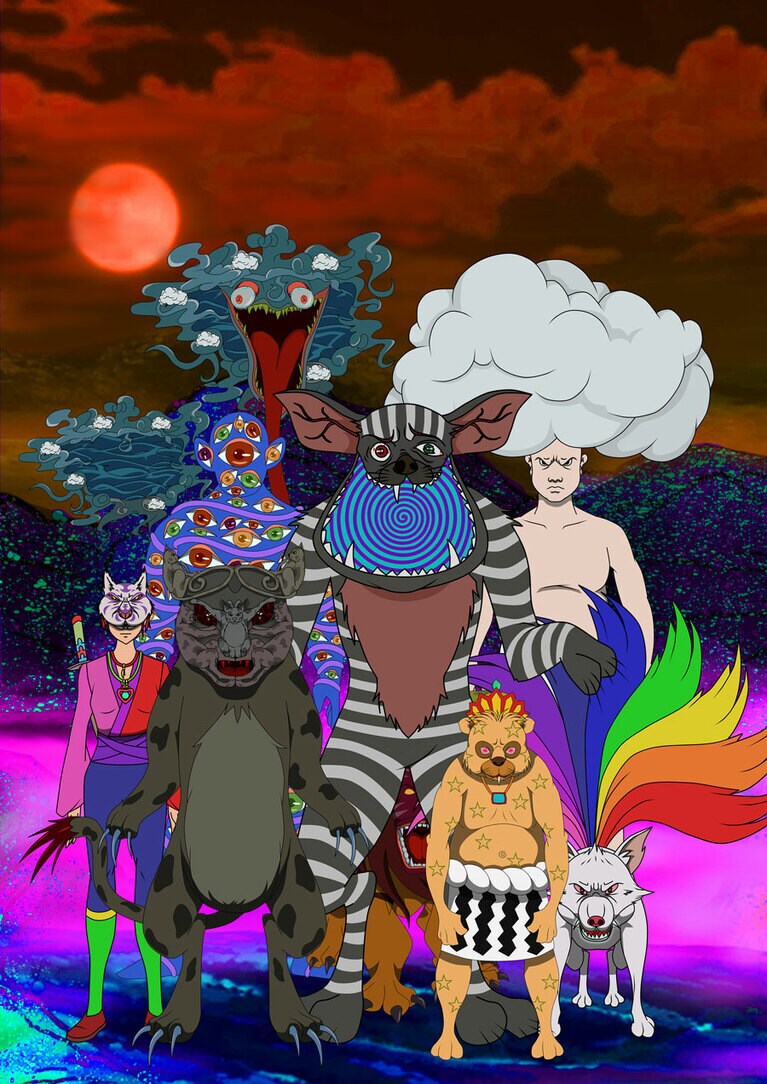 ホー・ツーニェン 《百鬼夜行》2021年 ©Ho Tzu Nyen