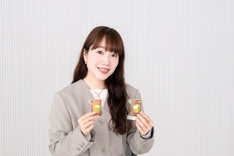 「賞味期限は20日前後と日持ちするので自分用に買っても食べ切れちゃいます」（水村さん）