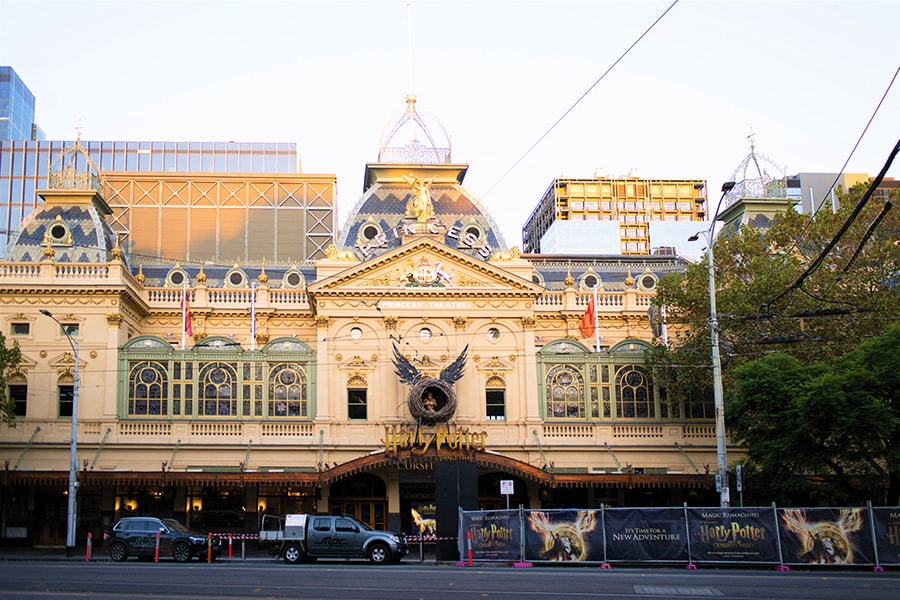 オーストラリアに現存する最古の劇場「プリンセス・シアター」。