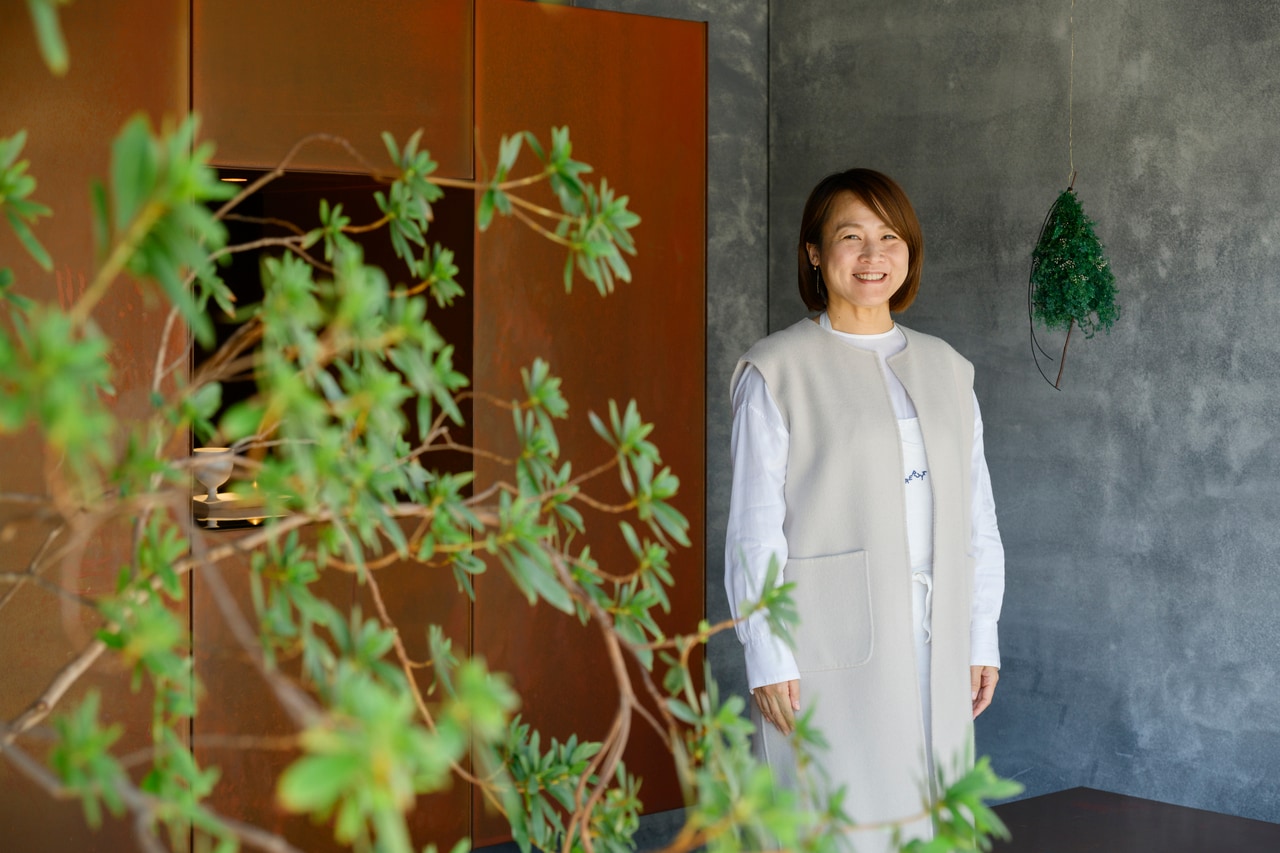 姫路市出身の店主・小野亜希子さん。