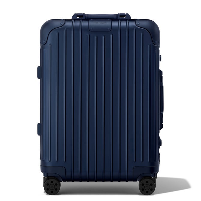 【週末限定】RIMOWA キャリーケース ネイビー（光沢仕上げ） 新作・限定】スーツケース＆旅バッグ5選！ 名門ブランドから思わず目を