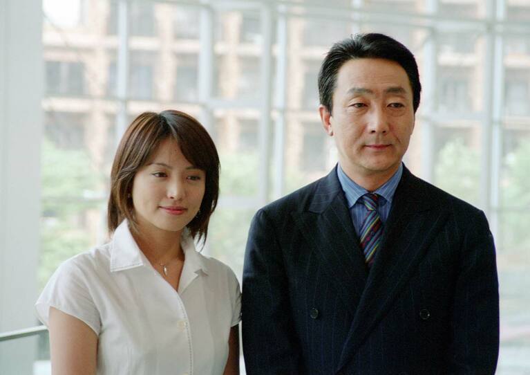 2003年、『スーパーモーニング』の司会に抜擢　©時事通信社