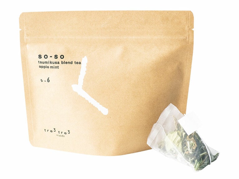 摘み草ブレンドティー「so-so」ティーバッグ7個入り 1,404円／tretre