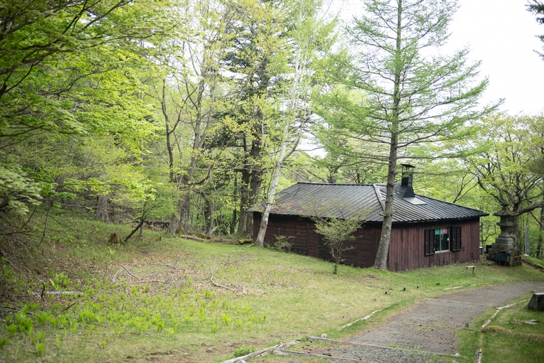 馬返しにある「大文司屋」。欧米の観光客が多く訪れているという。