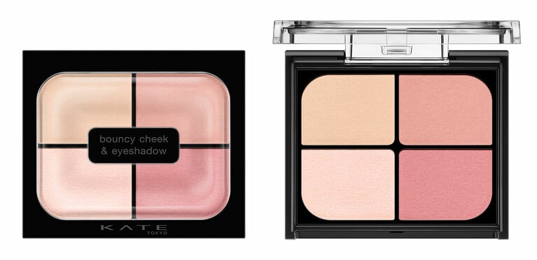 MV－1 スノーモーヴ。明るいモーヴ系で、全体に透明感を上げる4色。大人の色香も感じさせる目元に。