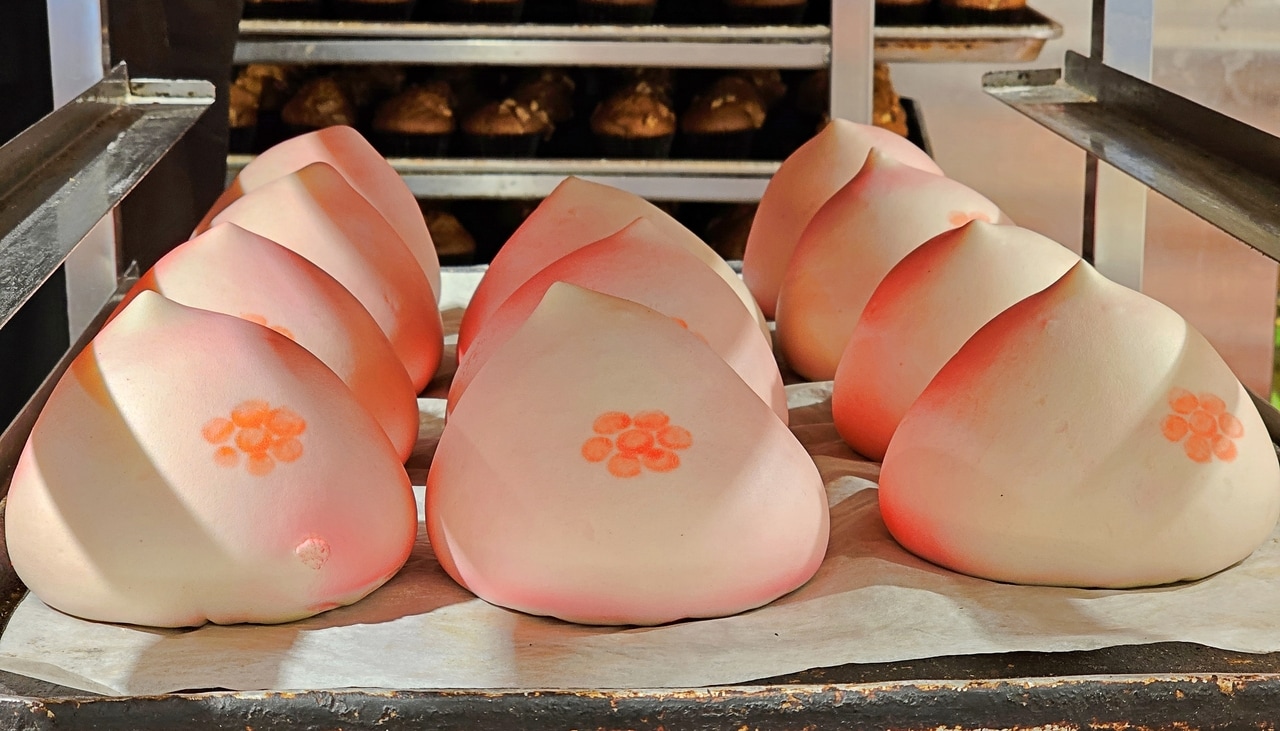 最近は特別な行事がなくても「壽桃」を買い求める人が増えているそう。