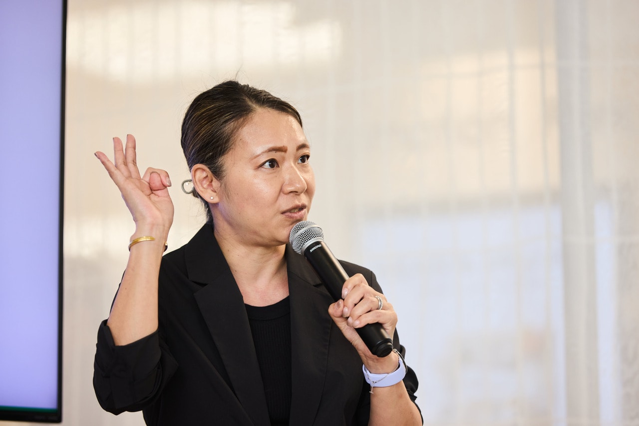 Google Pixel”製品企画アジア太平洋事業統括 リージョナルディレクター 阿部和子さん。