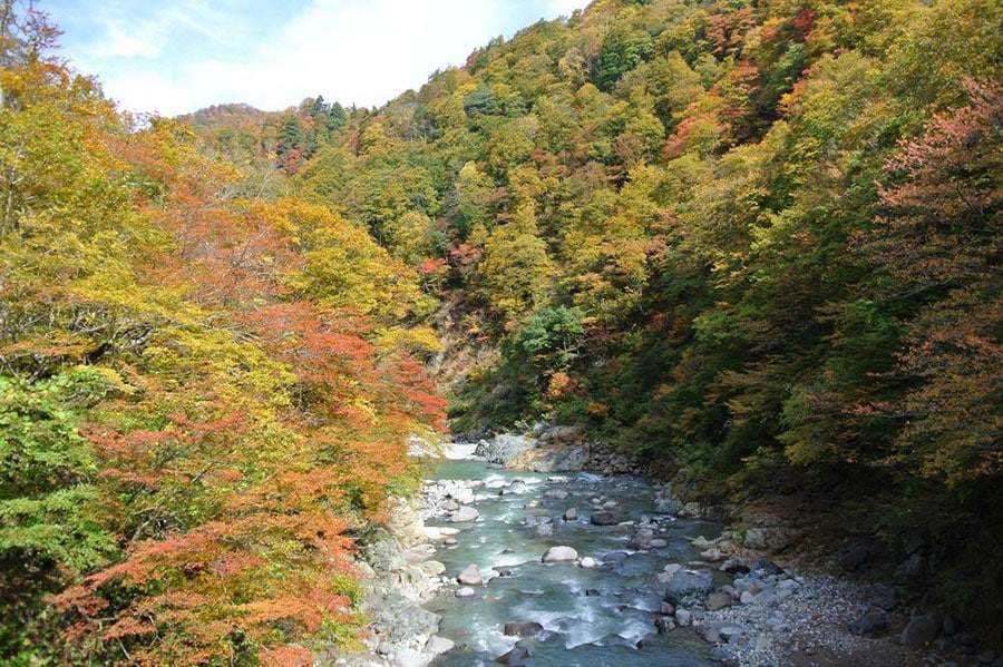 【新潟県】秋山郷。