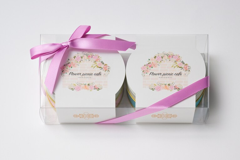 フラワーピクニックカフェ／お花のぼうろ コスモス＆マーガレット 2,900円。