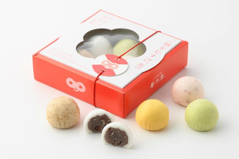 五縁の味わいひとくち饅頭 5個入り 1,000円／風流堂