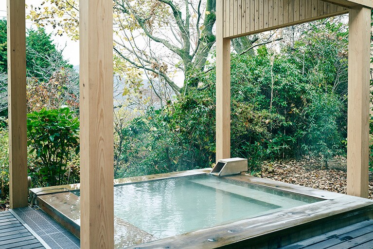 大浴場の露天風呂。