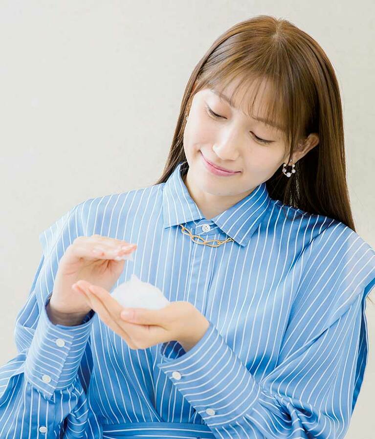 手だけで、弾力泡ができるなんて！