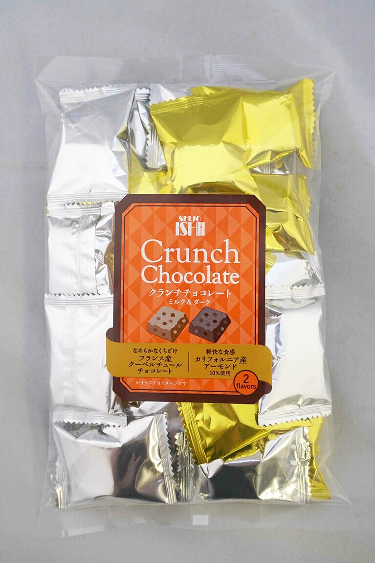 成城石井クランチチョコレート 200グラム 990円。