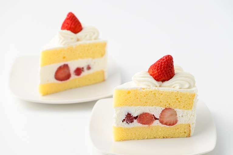 スペシャル苺ショート 各410円。