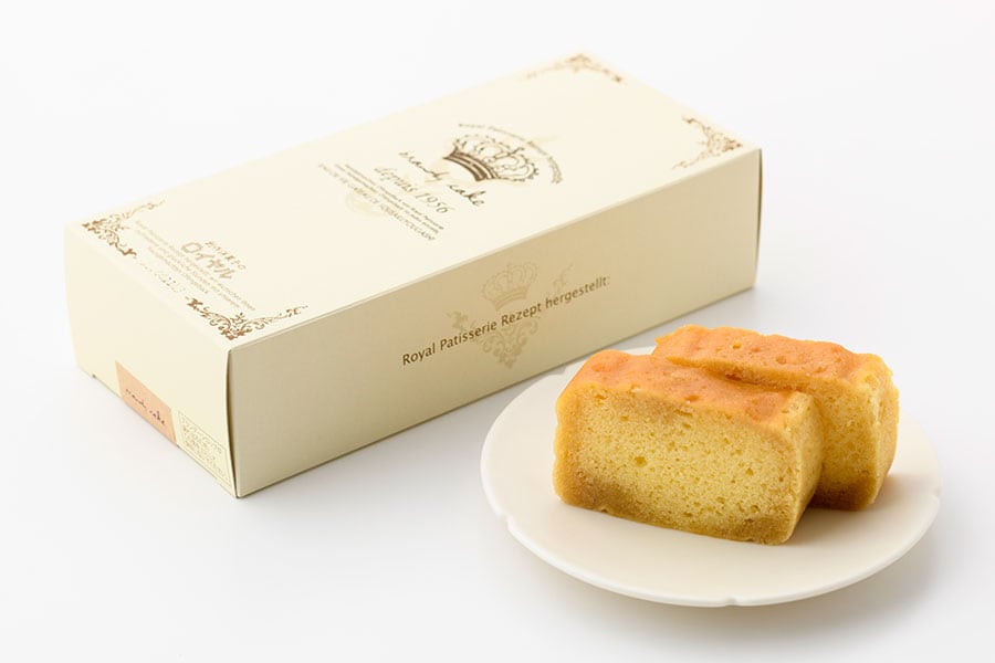 ブランデーケーキスタンダード 約240g 1,200円／創作洋菓子のロイヤル