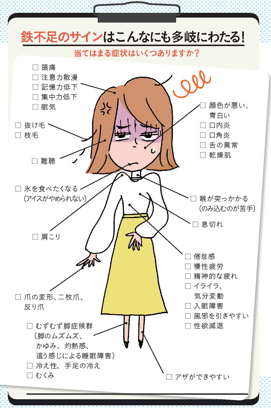 酸 欠 症状
