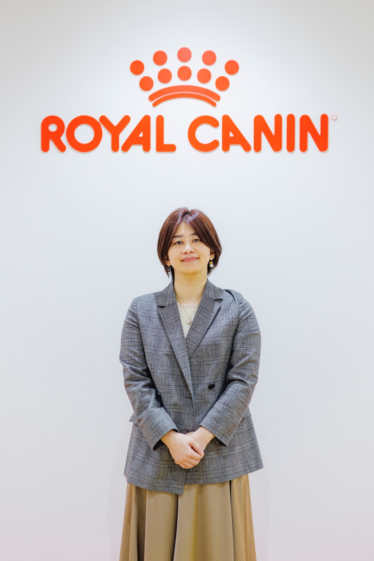 ロイヤルカナンの獣医師・井上舞先生。
