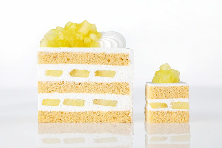 スーパーメロンショートケーキ。