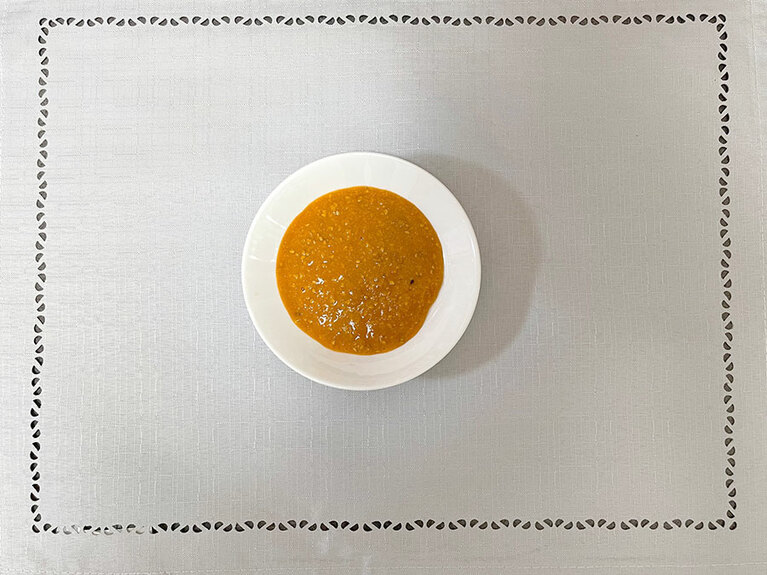 【4位】ぬた(味噌＋卵黄＋酒＋練りがらし＋酢＋ゴマ)。国産米100%の味噌、S&Bのからし、米酢、白いりごまを使用。