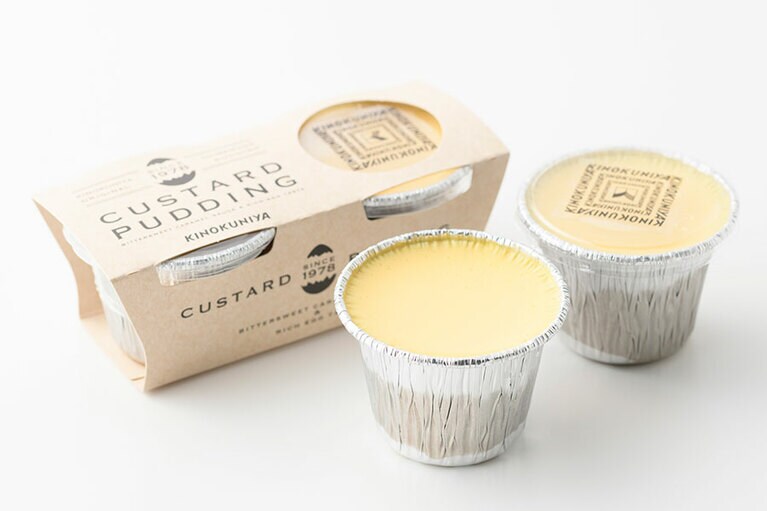 紀ノ国屋 カスタードプリン 239円、476円(2個入り)。