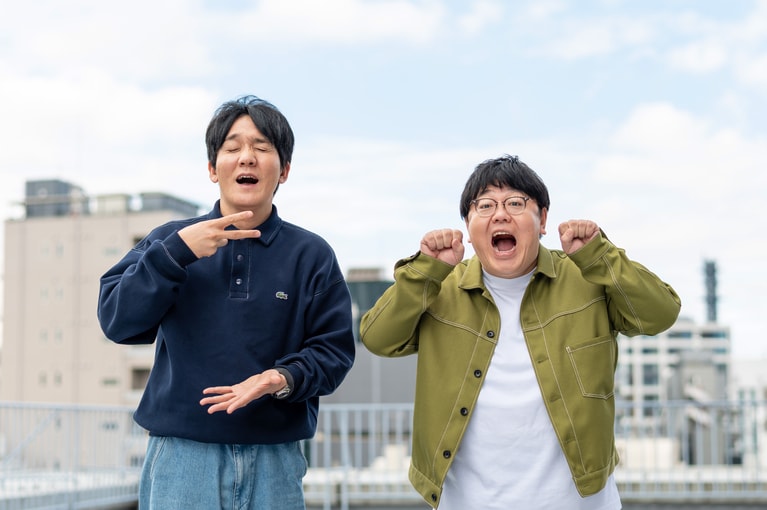 タイムマシーン3号のおふたり。