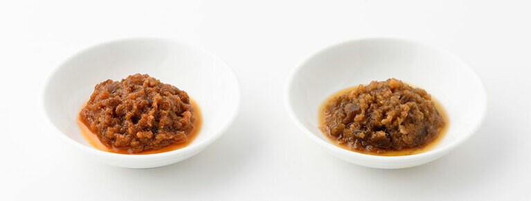 【奈良県】べっぴん奈良漬の「和風らー油べっぴん奈良漬」「激辛みそべっぴん奈良漬」。