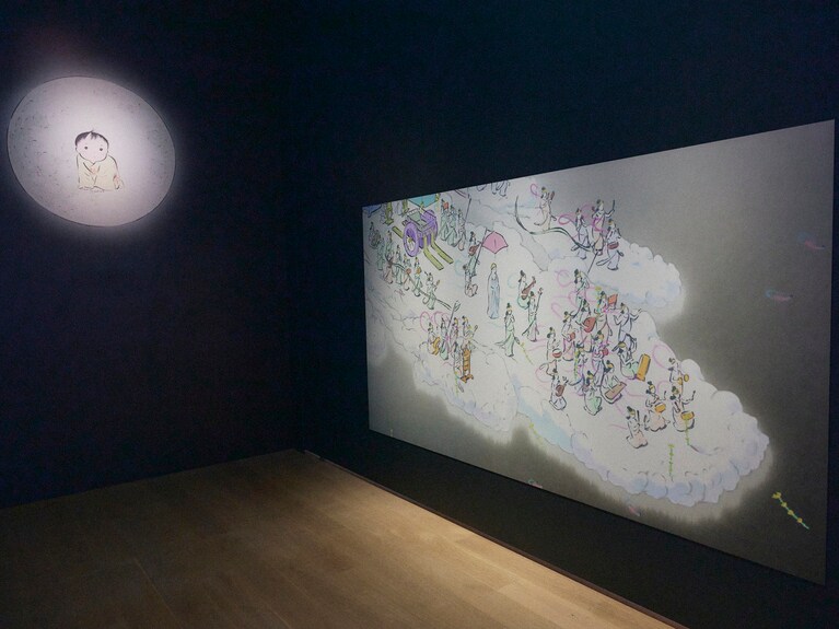 『かぐや姫の物語』の1シーン。