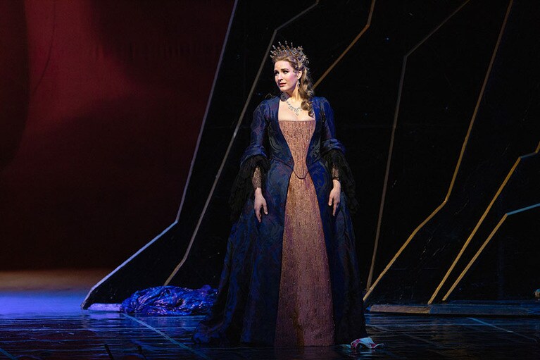 《ナクソス島のアリアドネ》©Marty Sohl／Metropolitan Opera