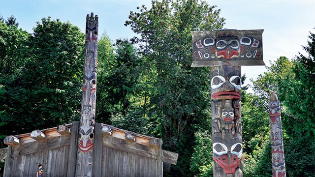 ネイティブアートの力強さに心震わす バンクーバーのアートスポット