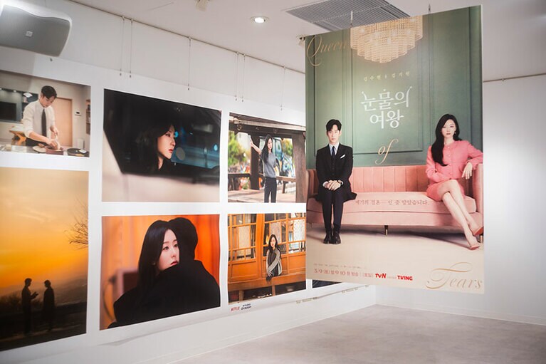 ポスター展示の様子。