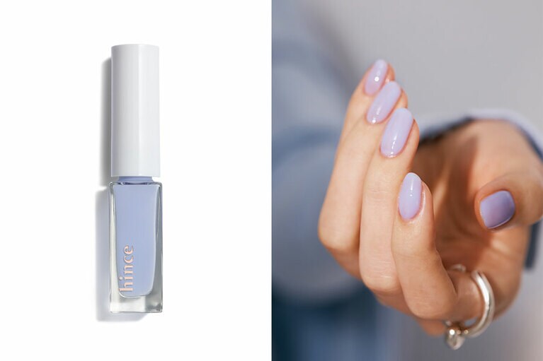 透明なライラックカラー「リコレクト」。