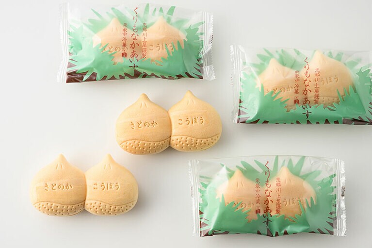 恵那川上屋「くりもなかあいす」1,971円（5個入り）／岐阜県