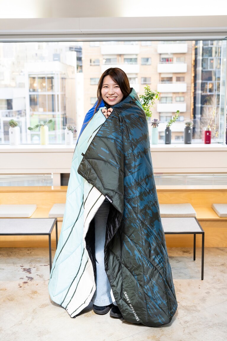 パッファー ブランケット／nomadix