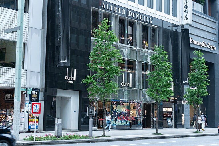 ダンヒル 銀座本店。