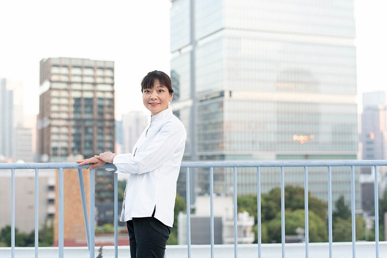 長江桂子さん。