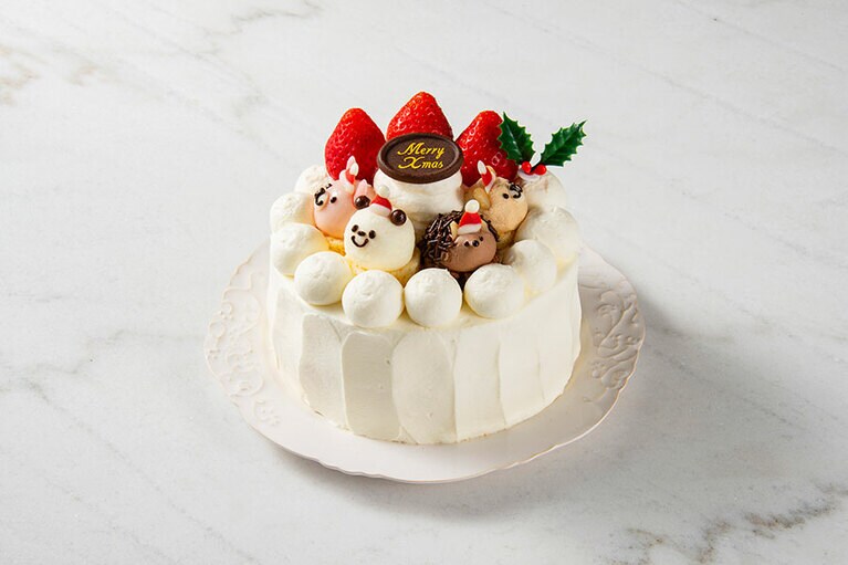 「苺のショートケーキZOO」 4,100円／フェアリーケーキフェア＜グランスタB1改札内＞。